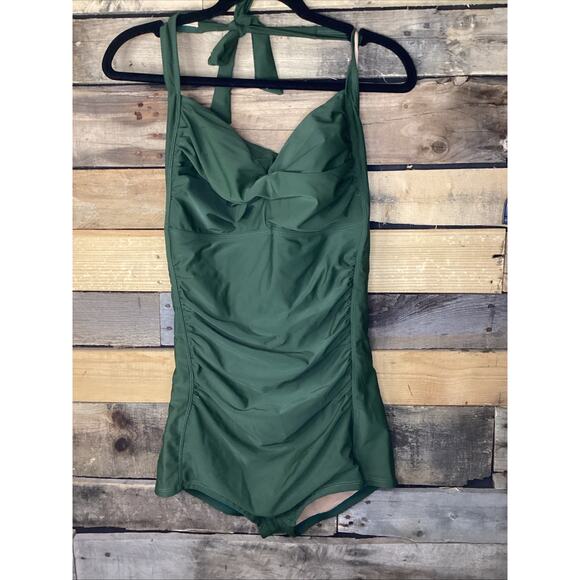 Molybell Green One Piece Swimsuit Green Size XL - Picture 2 of 4